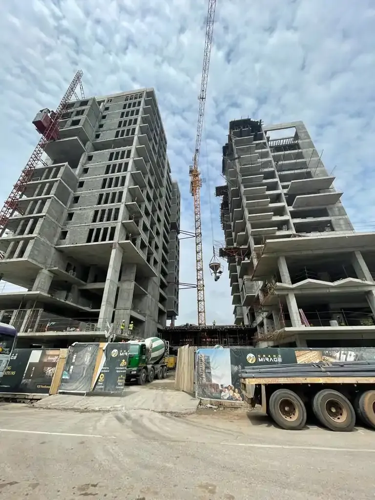 Under construction, October 2023 at Grand Mirage