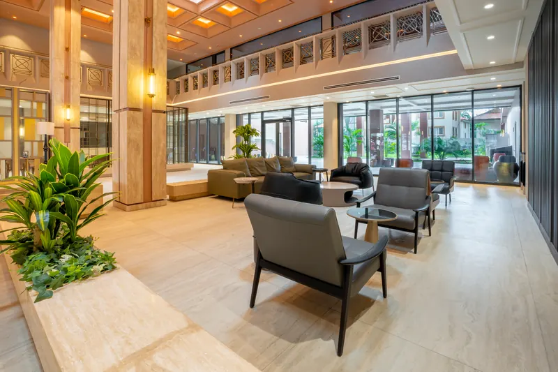 The grand lobby at Grand Mirage