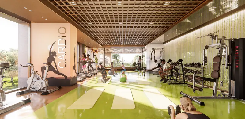 Fitness centre at Grand Mirage (artist’s impression)
