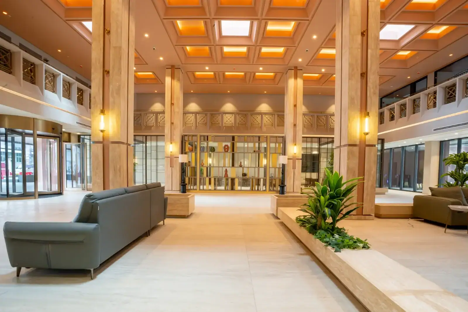 Grand lobby at Grand Mirage, Airport Residential, Accra